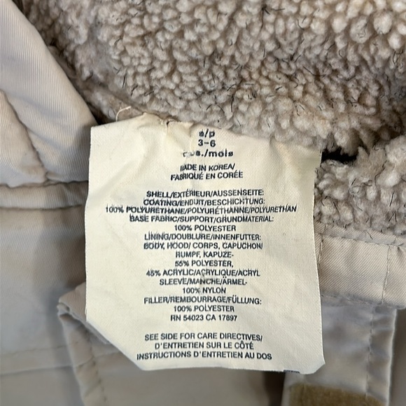 Baby Gap 3-6m Winter Jacket - Picture 2 of 4